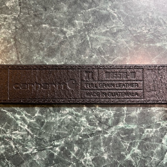 NWOT Carhartt Women’s Black Leather Belt size XL - Picture 6 of 6
